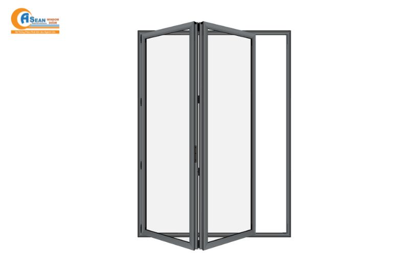 cửa nhôm 2 cánh