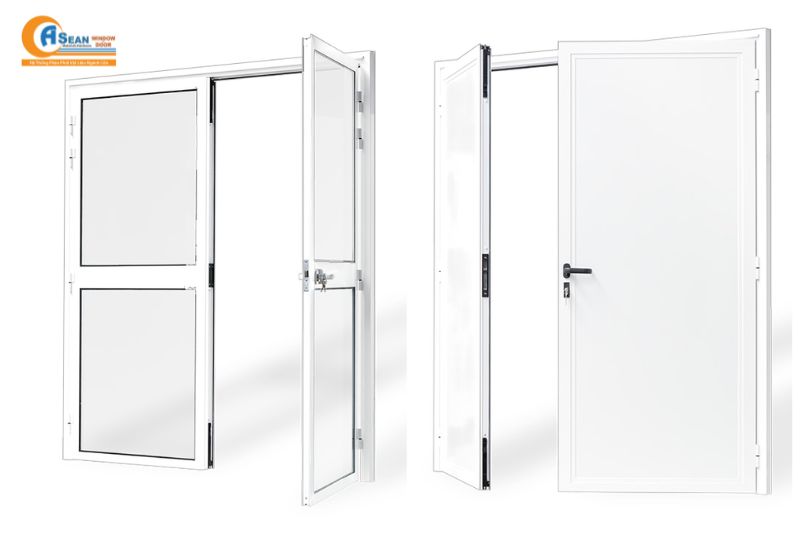 cửa nhôm 2 cánh