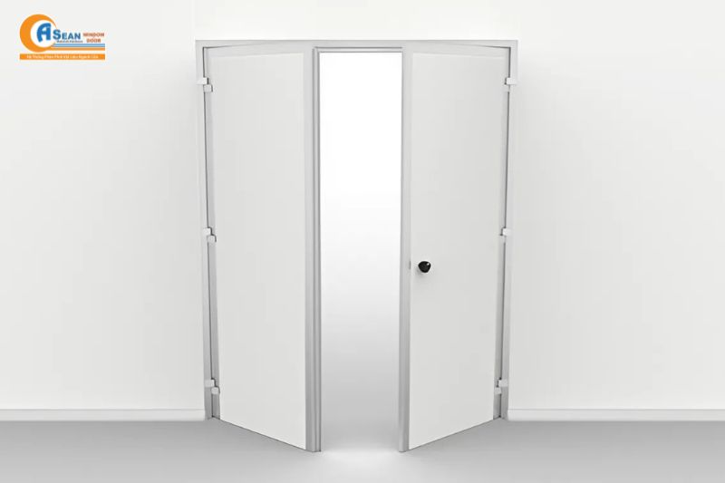 cửa nhôm 2 cánh