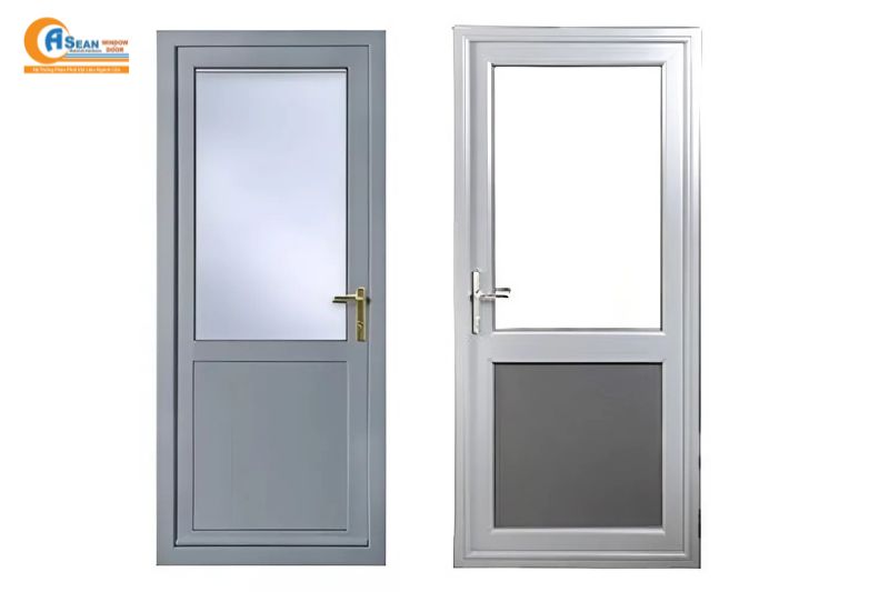 cửa nhôm hệ 1000 1 cánh