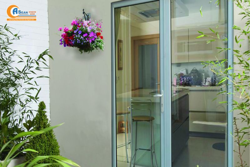 mẫu cửa nhôm 2 cánh đẹp nhất