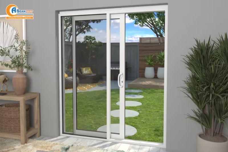 Kích thước cửa lùa 2 cánh