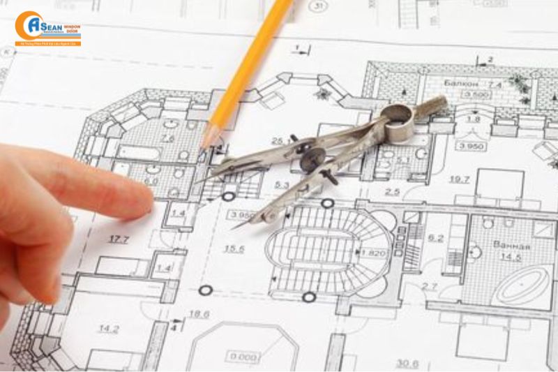 Công thức trừ cửa lùa hệ 55 vát cạnh