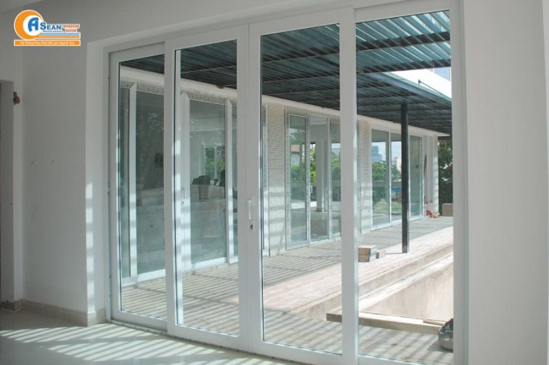 Công thức trừ cửa lùa hệ 55 vát cạnh