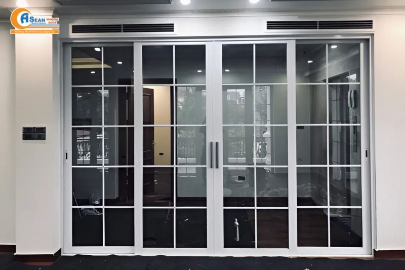 Công thức trừ cửa lùa hệ 93