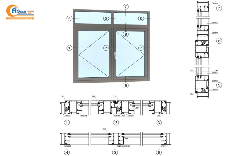Catalog Nhôm Xingfa Quảng Đông
