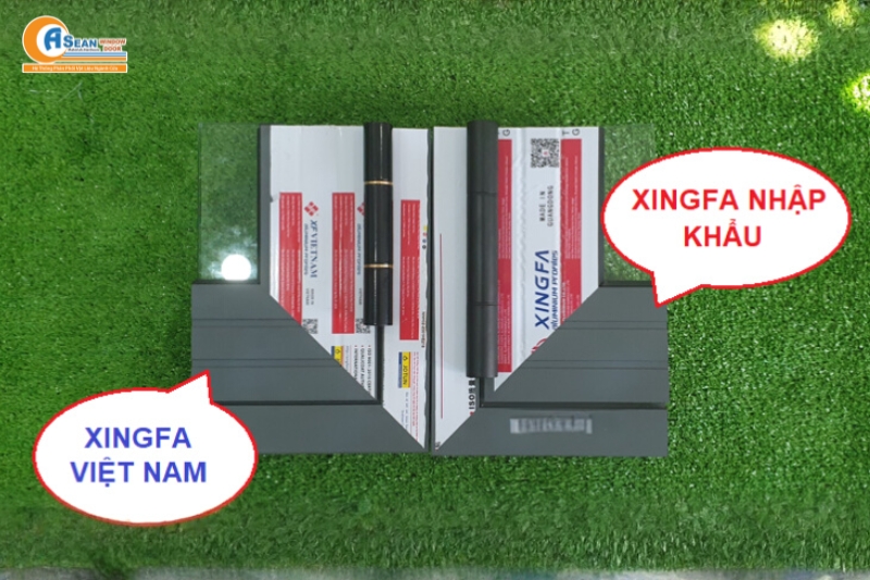 Mặt Cắt Nhôm Xingfa Quảng Đông