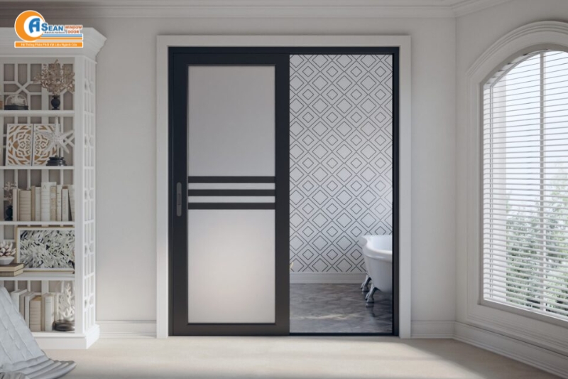 Cửa Nhà Vệ Sinh Nhôm Xingfa