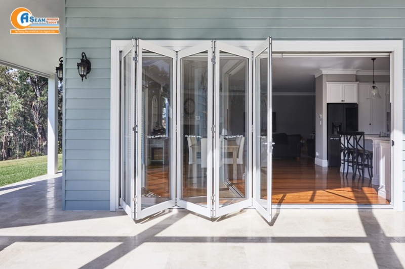 Cửa Nhôm Xingfa Màu Trắng