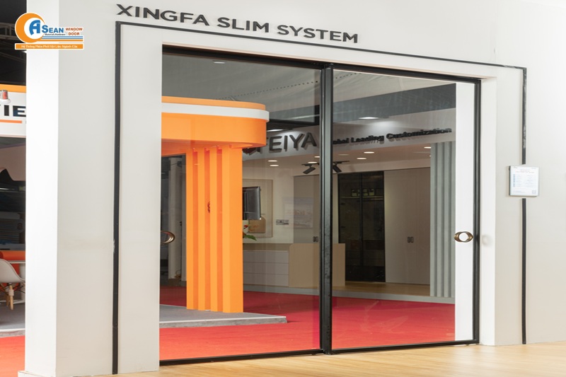 Ray cửa lùa nhôm Xingfa