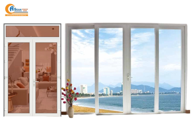nhà thầu cửa nhựa lõi thép