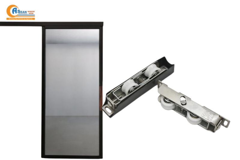 bánh xe cửa lùa 55