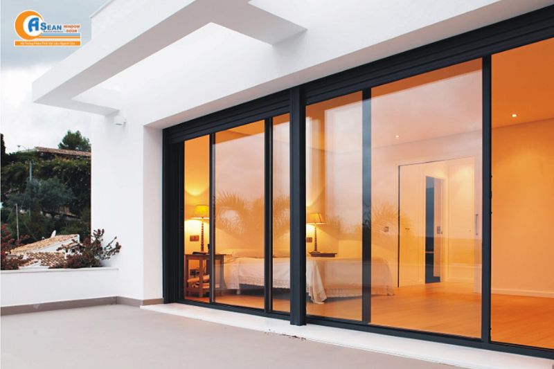 các mẫu cửa nhôm kính đẹp