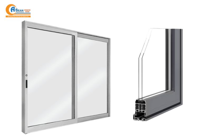 cửa đi lùa hệ 55
