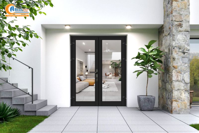 cửa nhôm xingfa 2 cánh giá bao nhiêu