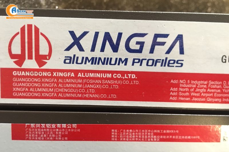 cửa nhôm xingfa chính hãng