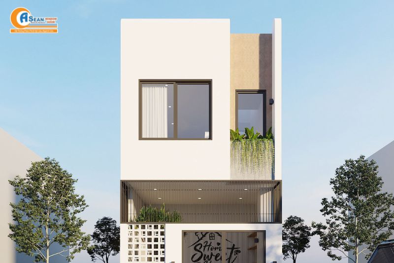 cửa sổ lùa 2 cánh hệ 55