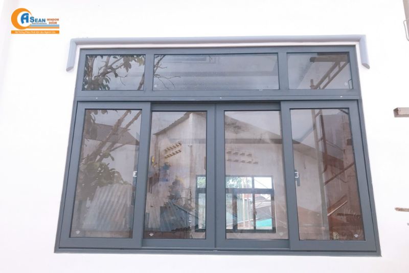 cửa sổ lùa 4 cánh hệ 55