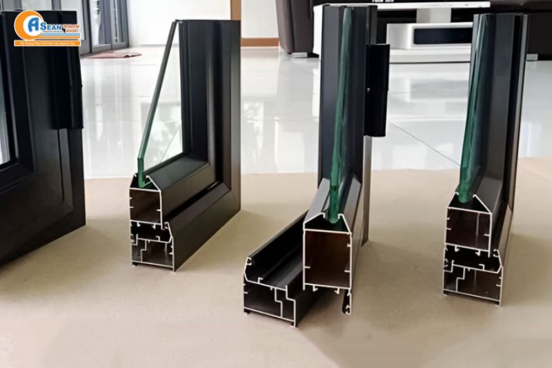 kích thước nhôm xingfa hệ 55