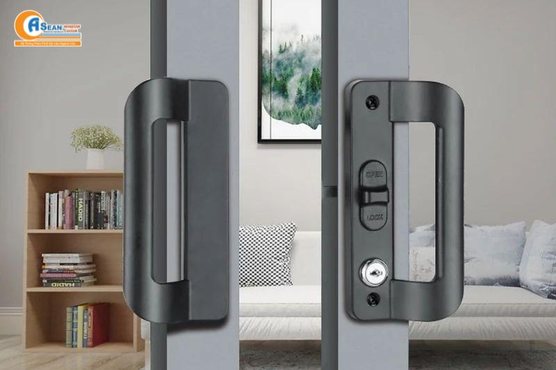 ổ khóa cửa lùa