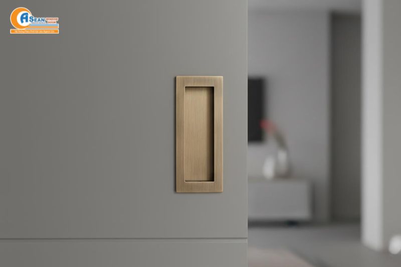 tay nắm âm cửa lùa
