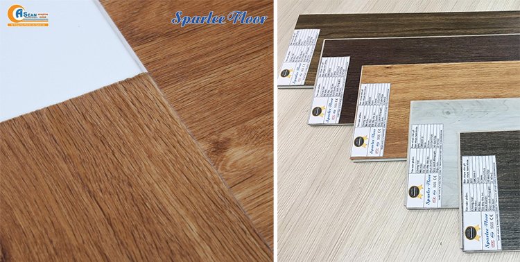 SÀN NHỰA VÂN GỖ HÈM KHÓA SPARLEE FLOOR