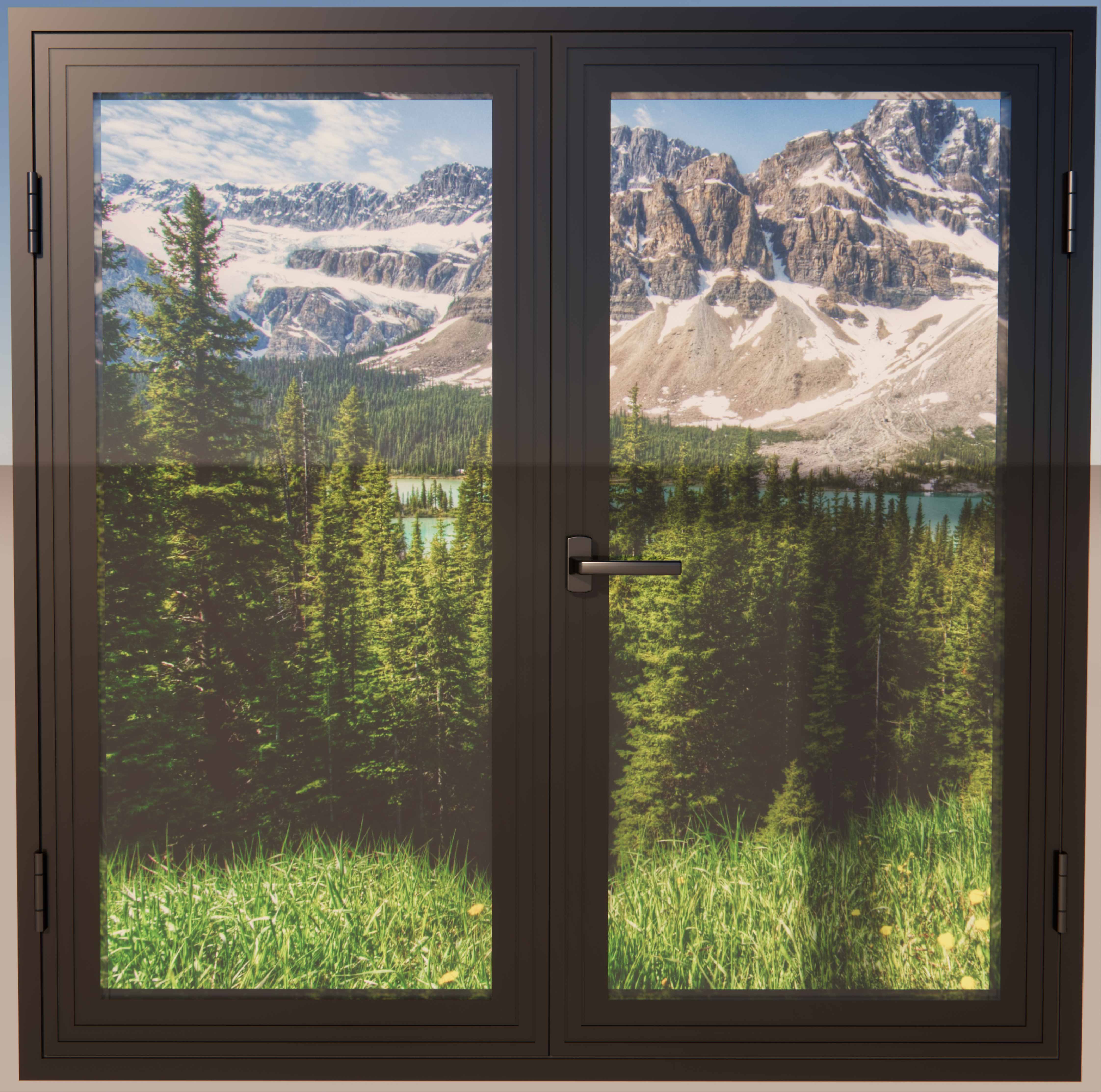 BẢN LỀ LÁ 1D JX80