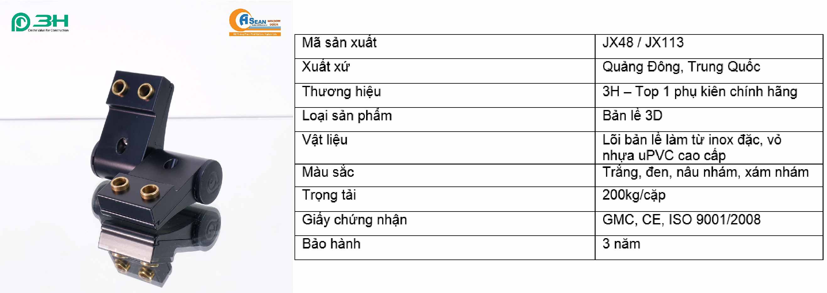 Bản lề 3D