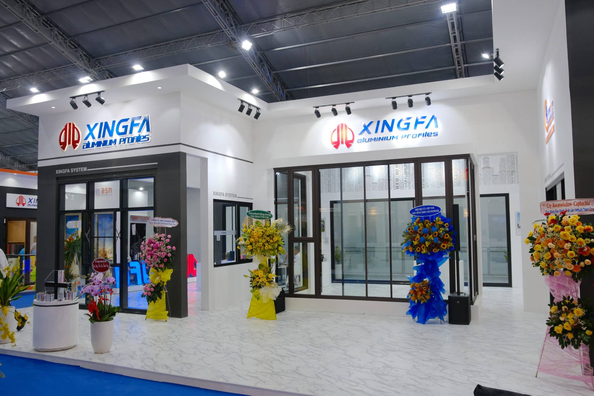 Gian hàng Nhôm Xingfa Quảng Đông