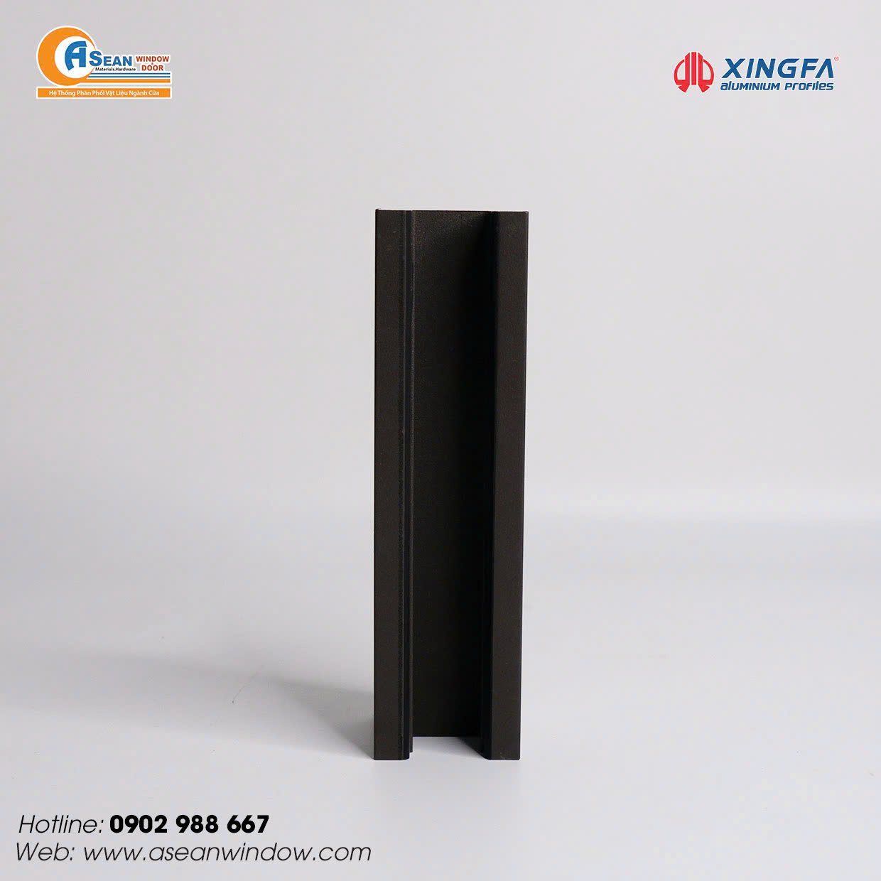 Cấu tạo của lan can nhôm Xingfa