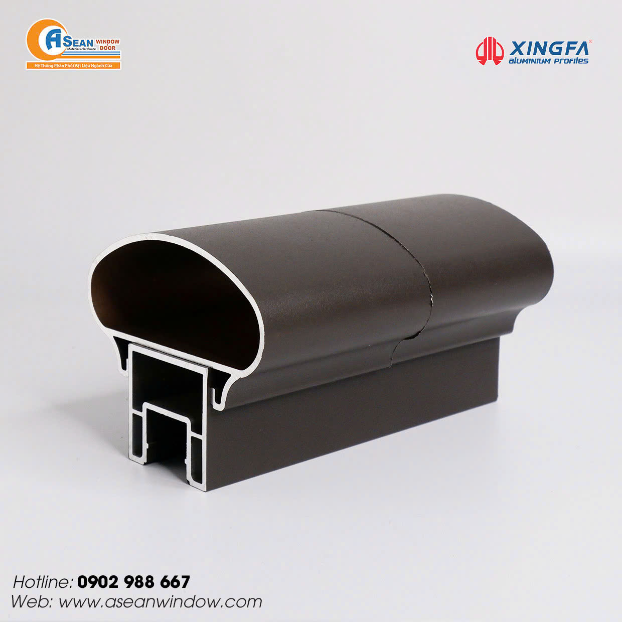 Cấu tạo của lan can nhôm Xingfa