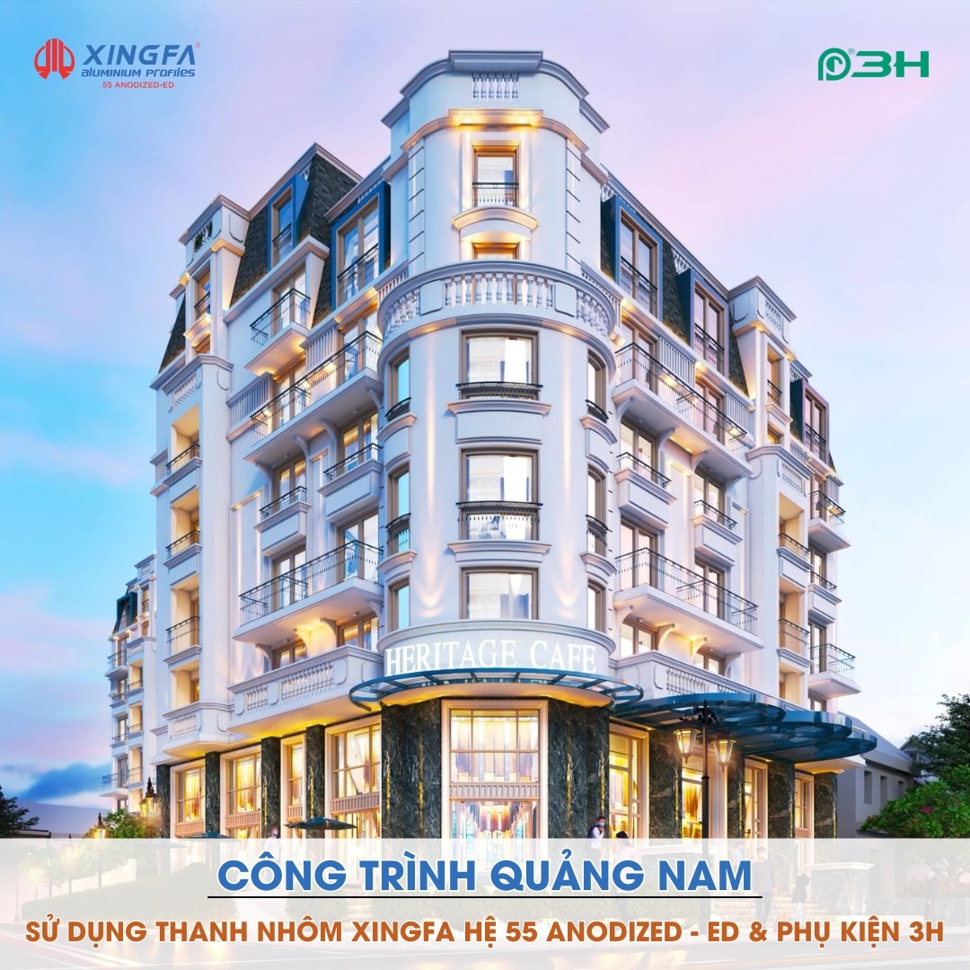 Thanh Nhôm Xingfa Hệ 55 Anodized-ED