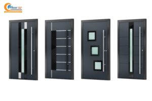 Cửa Nhôm Xingfa Màu Xám Ghi