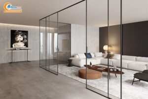 giá cửa nhôm slim